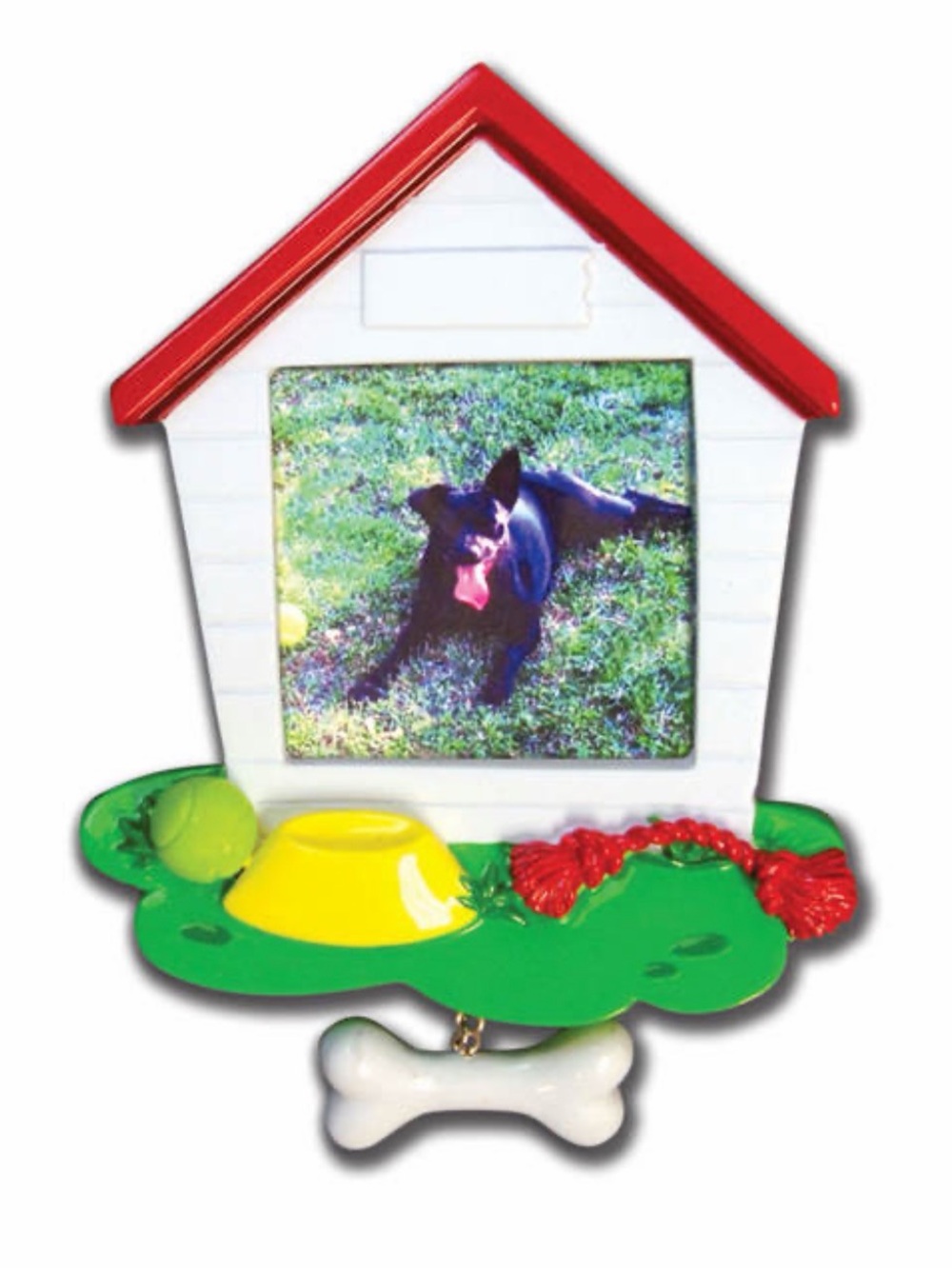 Doghouse Photo Frame Ornament